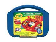 Ultimate Art Supplies with Easel Blue
