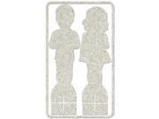 EAN 6009540900188 product image for Die-Cut Grey Chipboard Embellishments-Dolls 7