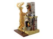 UPC 096587151242 product image for Deer Catches Hunter Mounts as Wall Trophy 7 Inch Tabletop Figurine Decor | upcitemdb.com