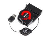 Mini Vacuum USB Air Extracting Cooling Fan Cooler for Notebook Laptop PC Computer