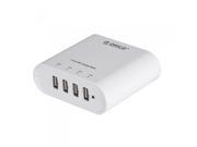 ORICO DCH-4U 4-Port USB Charger Power Adapter for iPhone 5C/5S/5 iPad iPod Tablet Samsung Digital Camera 5V 1A/2A Black