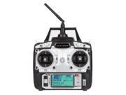 Original Flysky FS-T6 2.4GHz 6CH Mode 2 Transmitter W/Receiver R6-B for RC Multirotor Quadcopter Helicopter Airplane Glider Car
