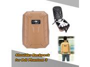 Travelling Shockproof Waterproof Shoulder Backpack Hard Case Bag for DJI Phantom 3 Quadcopter