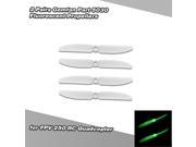 2 Pairs Gemfan Part 5030 Fluorescent Propellers for FPV 250 RC Quadcopter