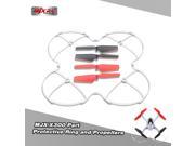 Original MJX X300 Part Protective Ring and Propellers for MJX X300 X300C RC Quadcopter