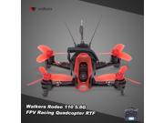 Original Walkera Rodeo 110 Tiny Micro 5.8G FPV Racing Quadcopter F3 Flight Controller DEVO 7 Brushless Indoor Drone RTF