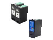 INKUTEN Compatible Lexmark 18Y0144(#44XL) and 18Y0143 (#43XL) Set of 3 Ink Cartridges: Includes 2 Black and 1 Color Cartridges INKUTEN Compatible Lexmark 18Y0144(#44XL) and 18Y0143 (#43XL) Set of 3 Ink Cartridges: Includes 2 Black and 1 Color Cartridges