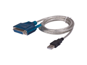 USB 2.0 A Male To DB25 25 Pin Female Parallel Printer Cable