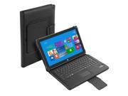 Bluetooth Keyboard Leather Stand Case for Surface RT / Surface Pro / Surface 2 / Surface Pro 2 10.6 inch HD Windows 8 / RT Tablet Black