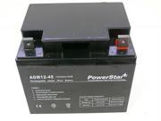 APC UPS Computer Back Up Power Rechargeable 12V 45AH SLA Battery