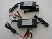 2 PACK Battery charger Plus 12 Volt 3.0 Amp Battery SMART Charger 2x