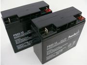 PowerStar TWO 12180 12V 18Ah Black Decker CMM1000 Cordless Mulching Mower 24V Battery