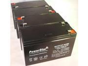 SLA Battery for APC RBC132 replacement RBC132 Catridge 132 Maintenance Free Lead Acid Battery 4Pack