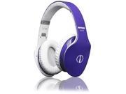 Rhythmz AIR lightweight running headphones in Purple with foldable cups