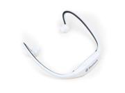 Wireless Bluetooth Headphone Sport Gym Running High Definition Speaker Earphone White