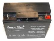 PowerStar® ML18 12 12V 15AH Battery Replaces NP18 12 51814 6FM17 6