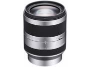 Sony Alpha SEL18200 E mount 18 200 mm F3.5 6.3 OSS Lens Silver