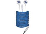 Ihip Nfe52-tet Nfl Noise Isolating Shoelace Earphones (tennessee Titans)