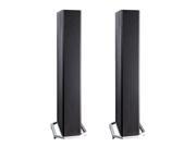 Definitive Technology BP9040 High Power Bipolar Tower Speakers with Integrated 8 Subwoofer Pair Black