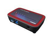 SEDNA 4 Port USB 3.0 Hub with AC DC Adapter SE USB3 HUB 304A Red Color