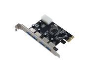 SEDNA PCI Express USB 3.0 4 Port Adapter 4E NEC Renesas 720201 chip set