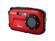 Coleman Xtreme C5WP 12 MP 33ft Waterproof Digital Camera - Red