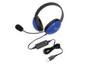 Califone Children s Listening First Stereo Headset with Michrophone and 5.5 straight cord USB