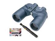Bushnell 7X50 Marine Waterproof w Compass Binoculars Accessory Package Bushnell ABUS7X50MWPK1