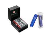Victorinox 53509 Swiss Army Swisschamp Xavt W/ Victorinox Swiss Army Classic Sd Pocket Knife (sapphire)