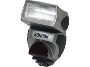 Sunpak PZ 40X II Power Zoom 40X NE i D TTL i TTL Auto Flash for Nikon AF D Silver
