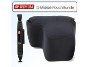 OpTech Soft Pouch D Med BK Kit With Lenspen LP1 Lens Cleaning Pen