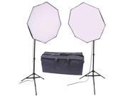 RPS Studio 28 Quick Folding Softbox Kit with Daylight Cool Flourescent Lamps
