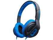 Soul TRANSFORM On Ear Headphones for iOS Android Devices Electric Blue