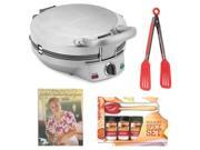 UPC 616639685824 product image for Cuisinart International Chef Crepe, Pizzelle & Pancake Plus Bundle with Mini-Spa | upcitemdb.com