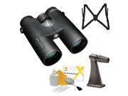 Bushnell Elite 8X42 E2 Black Roof ED Glass Aspheric Lens Binoculars with Optic Guard Binocular Harness and Accessory Kit