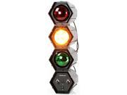 QFX disco traffic light sound responsive light red green yellow sound activated