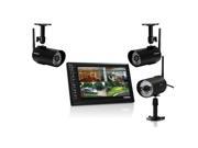 Uniden UDS655 - 3 Cameras 7 inch Portable Video Surveillance System with 2 Outdoor Cameras