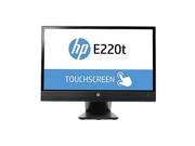 HP E220t 21.5 Backlight LED Monitor 1920 x 1080 3000 1 250cd m2 VGA Display Port Tilt and Swivel