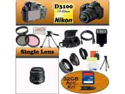 Nikon D3100 SLR Digital Camera with Nikon 18-55m Bundle!