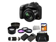 Panasonic LUMIX DMC-FZ70K Black 16.1 MP 60X Optical Zoom Digital Camera - FZ70 Kit 2