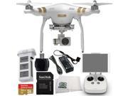 DJI Phantom 3 Professional Quadcopter Drone with 4K UHD Video Camera Starter Kit--Includes SanDisk  Memory Card + High Speed Memory Card Reader