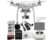 DJI Phantom 3 Professional Quadcopter Drone with 4K UHD Video Camera Starter Kit. Includes SanDisk Extreme PRO 32GB Micro SDHC Memory Card (SDSDQXP-032G-G46A) +