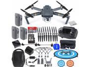 DJI Mavic Pro FLY MORE COMBO Collapsible Quadcopter Drone EVERYTHING YOU NEED Bundle