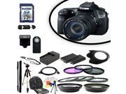 Canon EOS 60D Digital SLR Camera With 18-135 IS Lens & Ultimate Accessory Bundle
