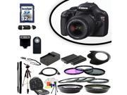 Canon EOS Rebel T3 Digital SLR Camera With 18-55mm Lens & Ultimate Accessory Bundle