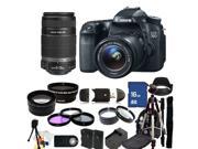 Canon EOS 70D DSLR Camera with 18-55mm STM & 55-250mm Lenses - Kit 3