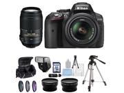 Nikon D5300 Digital SLR Camera With 18-55mm Lens & 55-300mm VR Lens Kit