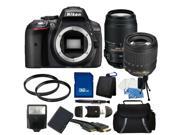 Nikon D5300 Digital SLR Camera With 18-105mm Lens & 55-300mm VR Lens Kit