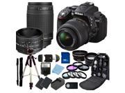 Nikon D5300 Digital SLR Camera With 18-55mm Lens & 70-300mm G Lens & 50mm 1.8D Kit 2