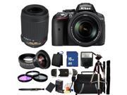 Nikon D5300 Digital SLR Camera With 18-140mm Lens & 55-200mm VR Kit